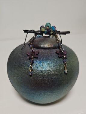 Holly Yashi Amethyst Earrings